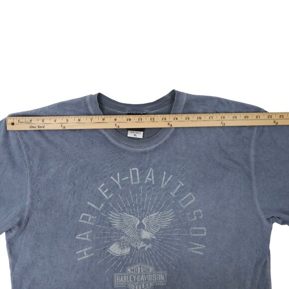 Harley Davidson T Shirt Mens XL Double Sided Light Gray Bowling Green Kentucky - Picture 4 of 16